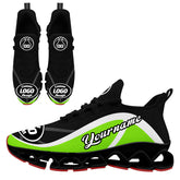 Custom Black Green Maxsoul Shoes Personalized Sneaker FN003XD-D020391-19